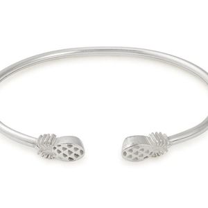 Alex and Ani Sterling Silver Pineapple Cuff NWT